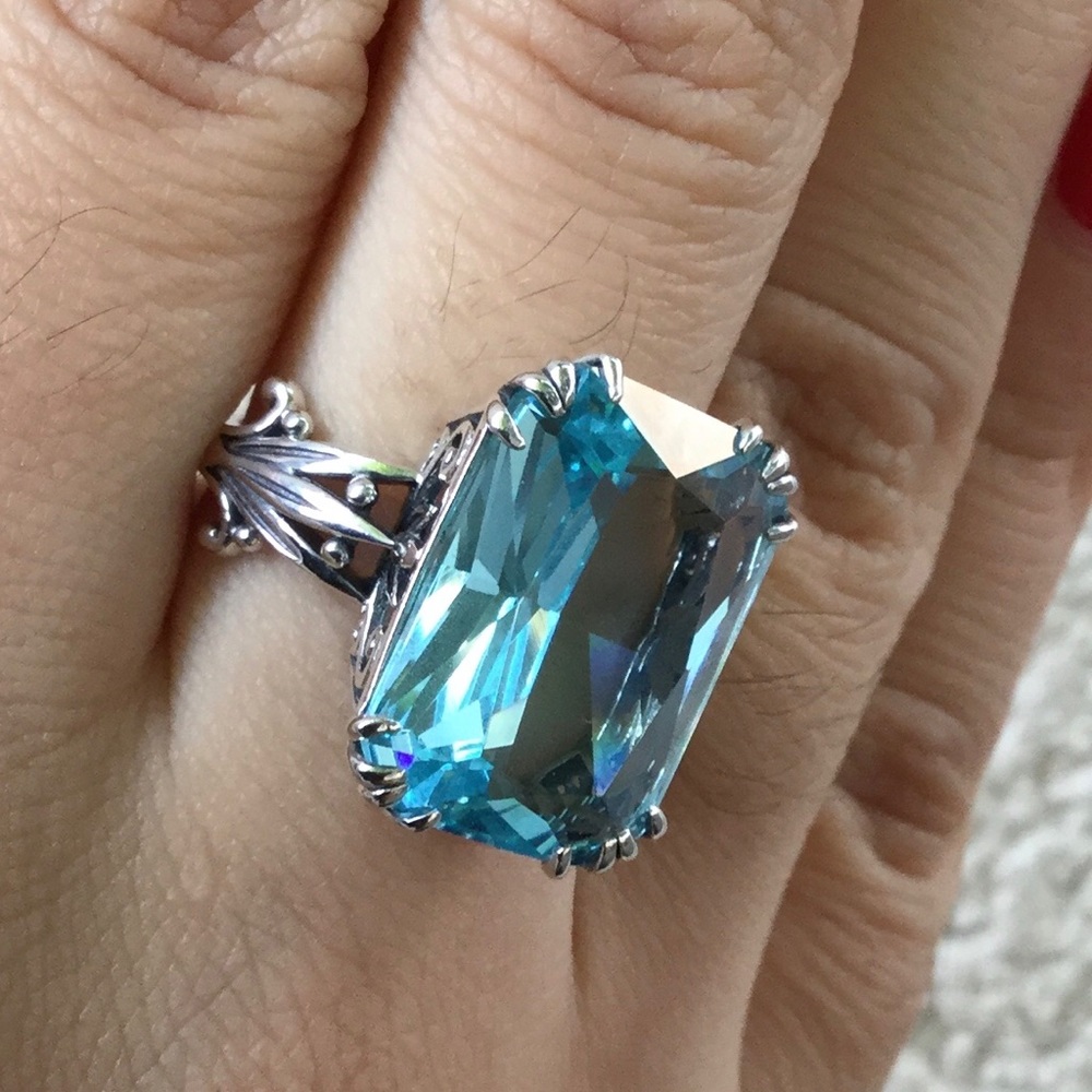 Antique Style 925 Sterling Silver